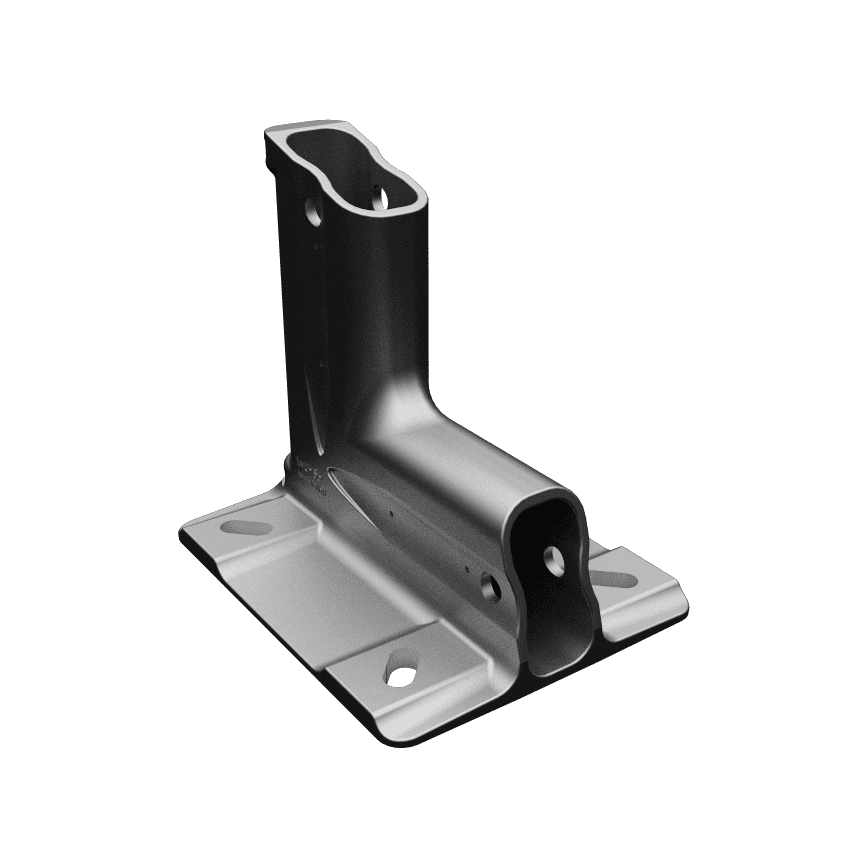 SNAP fixing plate for Infinity guardrails