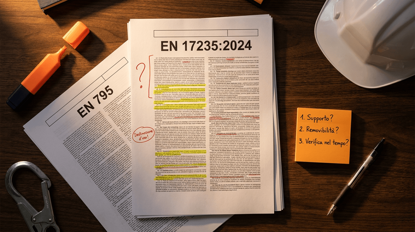 EN 795 o EN 17235? Come orientarsi mentre arrivano i primi Kit certificati